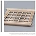 LOGOFUN Doll House Window 1: 12 Scale Miniatures Wood Windows Mini Window Frame Model for Doll Houses Furniture Decoration