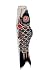 In the Breeze Koi Fish Windsock, 36-Inch, Black