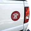 Morehouse College Maroon Tigers Logo Automotive Car Window Locker Circle Bumper Sticker #3