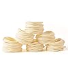 100 PCS Baby Nylon Headbands Hairbands Hair Bow Elastics for Baby Girls Newborn Infant Toddlers Kids DIY (Beige)