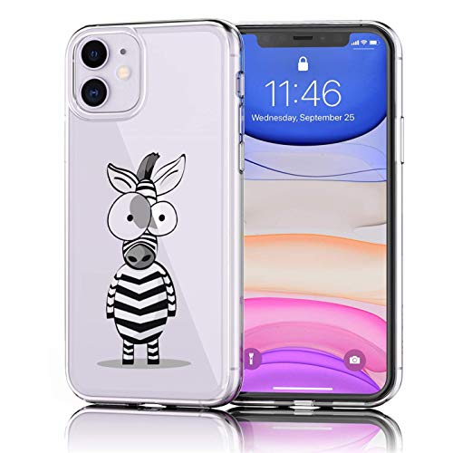 Verco Funda para iPhone 11, Delgada Case para Apple iPhone 11 Carcasa de Silicona Funda, Anti- Arañazos Transparente, 6,1 Pulgadas Cover