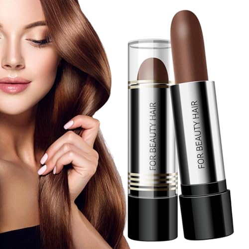 de color de cabello - Pen de color cable de cabello portátil de alto pigmento | Palabra de retoque de raíz de calbello temporal | Lápiz de collor de clabello | Corredor de calbello fácil de