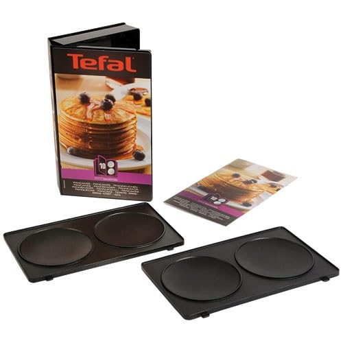 Tefal Coffret Snack Collection - 2 plaques pancake + 1 livre de recettes XA801012