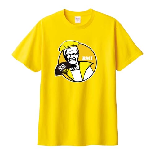 �Ď��j�� �v���[���g T�V���c KFC �� �p���f�B (BMI �j) (�Ď��߂ł����j��) �a���� 88�� ���j�� ���e�� ������ �T�v���C�Y S M L LL 3L 4L (JP, �A���t�@�x�b�g, M, �C�G���[)