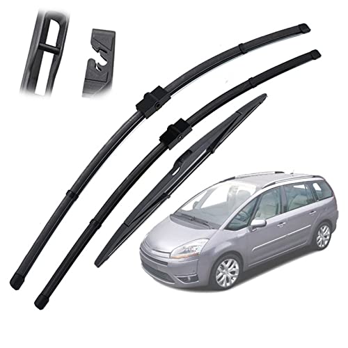 Balais essuie-glace Citroën C4 Grand Picasso 2006 2007 2008 avant arrière 30" 14"