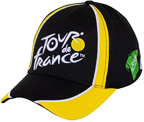 Tour de France Casquette Logo - Collection Officielle Cyclisme - Taille réglable