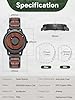 EUTOUR Wooden Magnetic Watch Fore Men Unusual Minimalist Mens Watch Origianl Quartz Wrist Watches with Wooden Bracelet #4