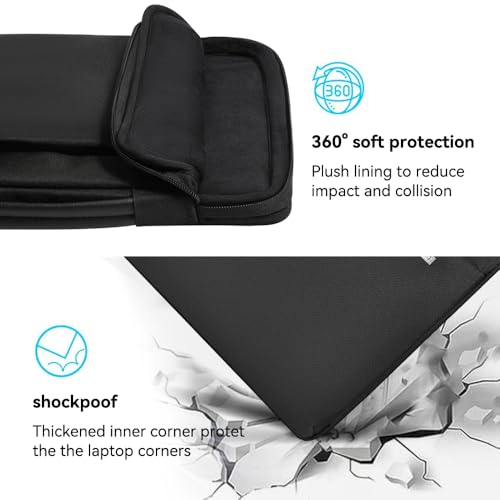 LANDICI Laptop Case Sleeve 14 15 Inch with Handle - Image 4
