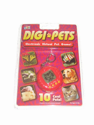 Kids Only Digi Pets Electronic Virtual Pet Game (Assorted Colors)