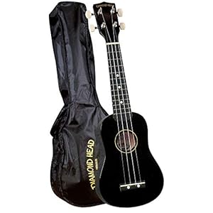 Diamond Head DU-100 Rainbow Soprano Ukulele Black