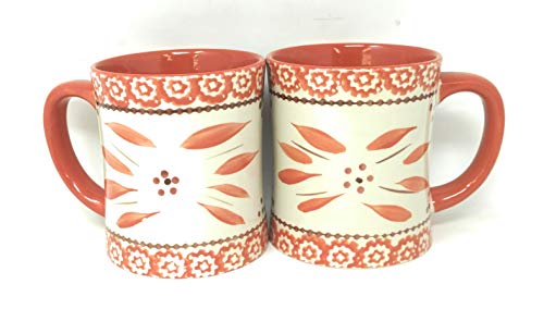 Temp-tations S/2 Coffee Mugs, TWO Mug Set, 16 oz Cup (Old World Spice)