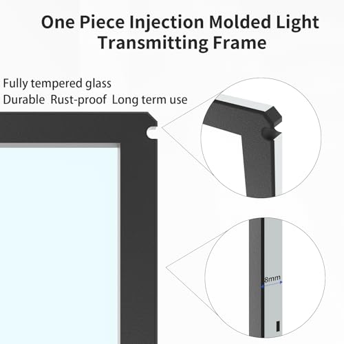 Image of 17 Inch Infrared Touch Screen, 10 Points Touch Screen Overlay Panel, USB Interface Free Driver, Infrared Touch for Outdoor Navigation, Digital Signage, Industrial Monitor