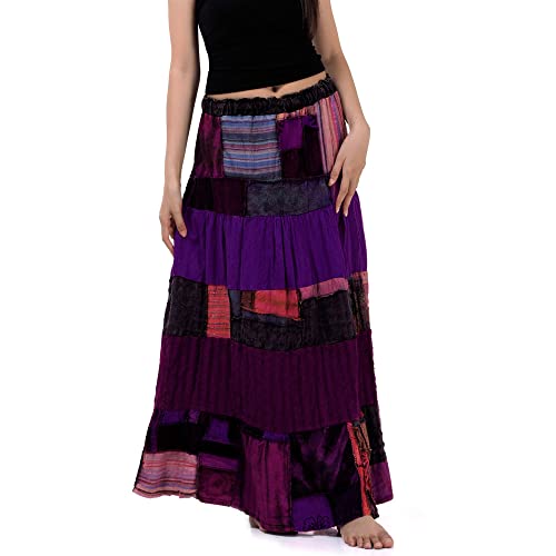 Langer Jeans Hippie Patchwork Gypsy Zigeuner Rock Cover