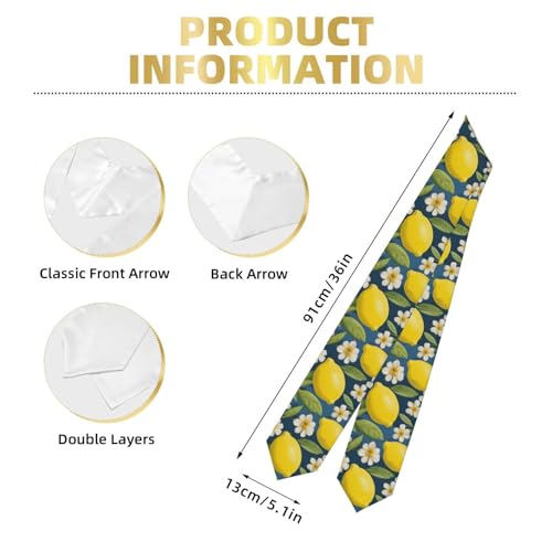 Lemon Flower Print Flat Ribbon Shawl - Satin Shawl for Graduation Ceremony Gift for Son Daughters Friends and Sisters3