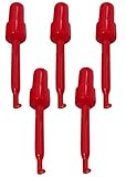 Tensión nominal: 60V DC. AERZETIX: 5x Punta de prueba con gancho rojo 2mm 3A 60VDC para multímetro C42180