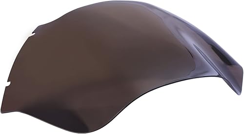 Miniatura 5 de Parabrisas, Parabrisas de Motocicleta de 13 Pulgadas Compatible con Harley Road Glide FLTR FLTRX 14-23 (Dual Light Glide) (Fumado Oscuro A)