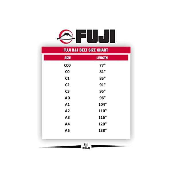 Fuji BJJ-Gürtel aus hochwertiger Baumwollmischung – Bild 3