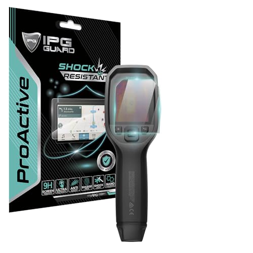 Protecteur d'écran IPG pour Flir T865 T1020 TG165-X | Verre ultra réactif 9H