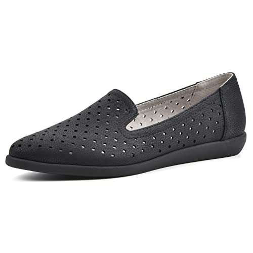 Image of CLIFFS BY WHITE MOUNTAIN Women's Melodic Cushioned Loafer Flat
