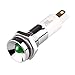 M10P-03G, LED Indicator, 10mm Panel Hole, Protrusive Head Type, Green, 3V DC