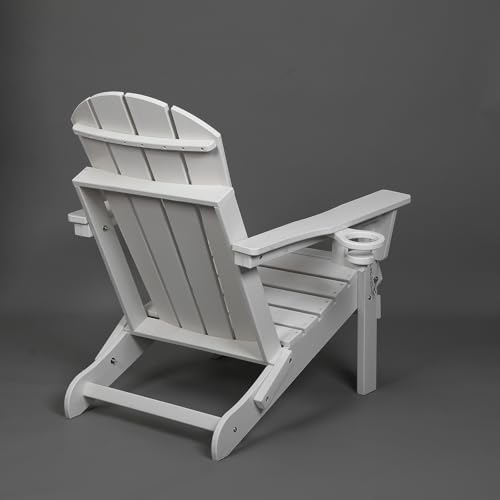 Chaise pliante Adirondack résistante aux intempéries texture bois - 5