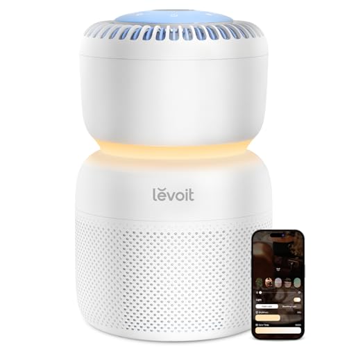 LEVOIT Air Purifier with HEPA Night Light WiFi