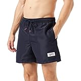 Tommy Hilfiger Herren SF MEDIUM Drawstring Badehose, Desert Sky, M