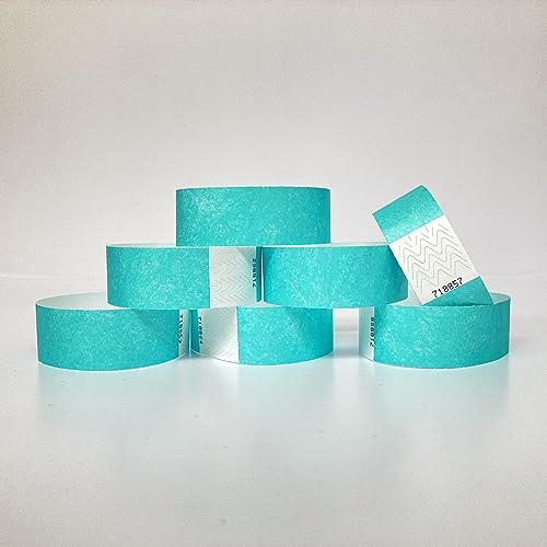 Bracelets de contrôle en Tyvek indéchirable de 25mm avec fermeture adhésive