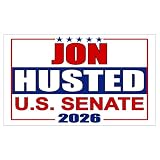 Jon Husted for Senator 2026 Sticker Car Decal Bumper Sticker