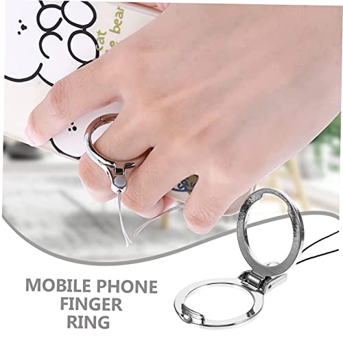 Anillo de diseño anticaídas jojofuny multifunción para fundas de móvil 4