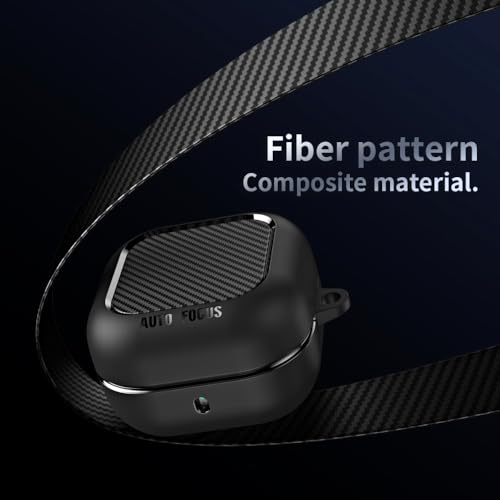 Coque Samsung Galaxy Buds 4 noire rigide antichoc protection arrière complète - 2