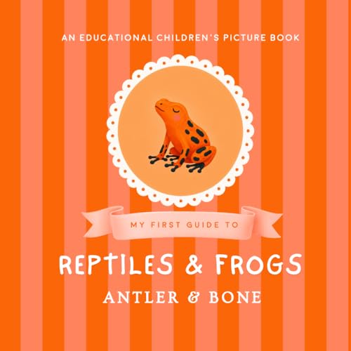 My First Guide to Reptiles & Frogs: Reptiles and Frogs for Kids Ages 3-7 Educational Animal Picture Book Featuring Snakes Lizard