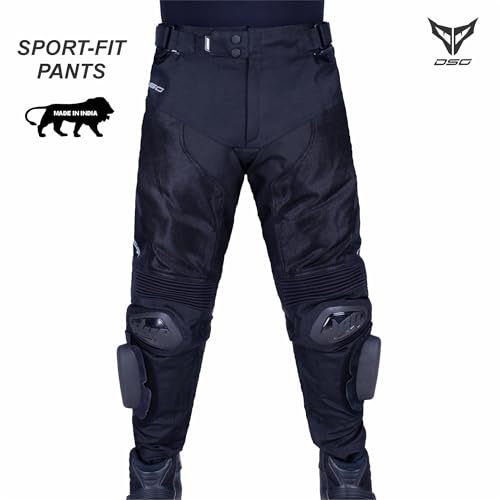 Image of DSG Race Pro V2 Riding Pants (Colour - Black) (Size-36)