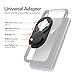 ROKFORM – Universal Adapter with Twist Lock, Magnetic Phone Mount, Adapter Mounts to Almost Any Smartphone, Phone Case, Tablet, or Flat Surface with 3M VHB Adhesive (Black)