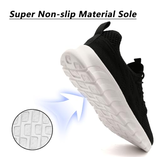 Image of DLWKIPV Men's Shoes Running Road Walking Sneakers Sports Athletic Workout Gym Shoes Casual Comfortable Breathable Fashion