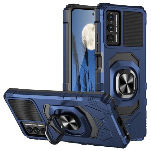 TJS for Cricket Outlast Phone Case, AT&T Jetmore Phone Case (Blue)