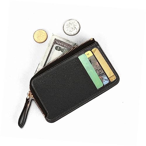 Men's Leather Purse Thin Wallet Credit Card Slot Coin Purse Fashion Wallet for Men Portable Business Organizer3