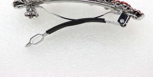 Faship Gorgeous Emerald Green Crystal Hair Barrette Clip #TOP4