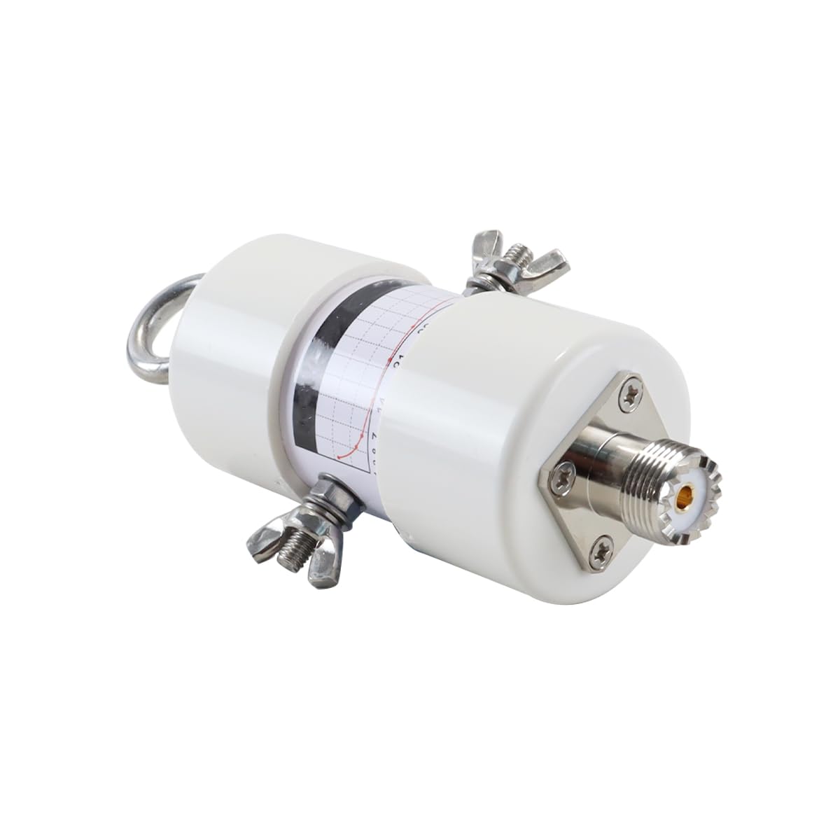Ubric Balun Radio à Ondes Courtes Antenne 1:1 Balun Plage de fréquence 1-50 MHz 500 W Antenne Radio Amateur avec Prise UHF