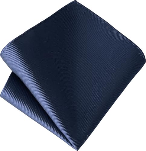 A&J DESIGN Boys Pre-Tied Zipper Woven Polyester Tie & Pocket Square Set for 4-14 Years4