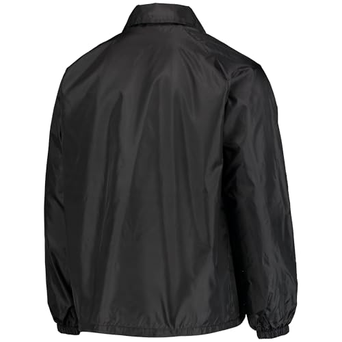 Image of Men's Royal Buffalo Bills Coaches Classic Raglan Full-Snap Windbreaker Jacket