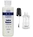 6 Ounce Blue Cross Cuticle Remover and SMFE Empty Applicator Bottle