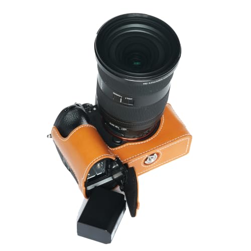 TP Original �Ή� SONY A7R6 A7RVI A7RM6 ��p �I�[�v�i�u���^�C�v �n���h���C�h�{�v �{�f�B�P�[�X �݊� �d�r�����֗� ��ʊJ�� �n���h���C�h�{�v�n�[�t�J�����P�[�X�o�b�O�J�o�[ (�C�G���[)