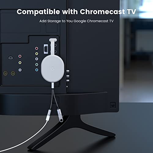 Image of MOGOOD USB C OTG Adapter with 60W PD Fast Charge and Data Transfer for Steam Deck, Galaxy S22, Switch, Google Chromecast with Google TV, Pi-KVM, 3D Printer, Octa4a, Pixel4 XL