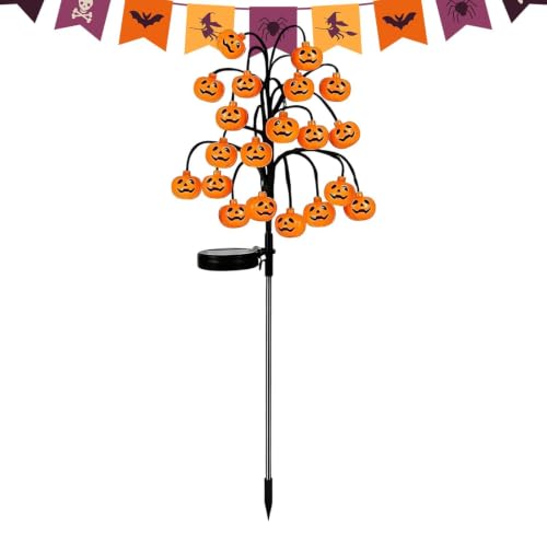Decoraciones Solares Halloween: Lámpara Duradera que Soporta Lluvia y Humedad