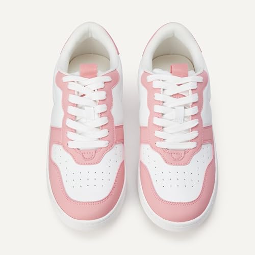Image of Amazon Essentials Women's Low Top Court Sneakers with Padded Collar