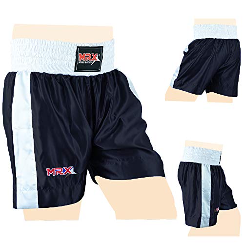 Mrx Boxing & Fitness Men Boxing Shorts For Boxing Training Fitness Gym Cage Fight Mma Mauy Thai Kickboxing Trunks Clothing Black Xl thumb #3