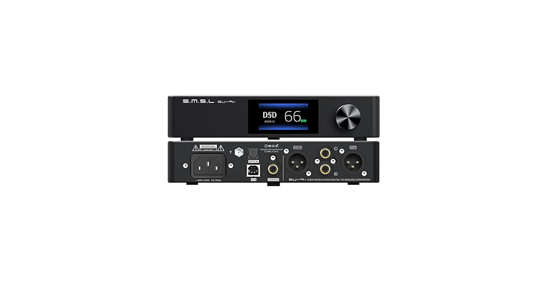 SMSL SU-9n デジタルアナログコンバーター Amazon | S.M.S.L SU-9n ES9038PRO Bluetooth5.0 ハイレゾ