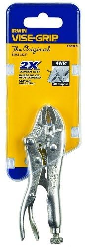 Vise Grip 4Wr 4-Inch Curved Jaw Locking Pliers With Wire Cutter By Irwin Tools #TOP1