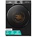 Gorenje W53G494A1P1B Waschmaschine mit Dampffunktion /9 KG /1400 U-Min/ConnectLife /15 Programme/UltraClean/AquaSt... /10% besser als Energieeffizienzklasse A/Schwarz